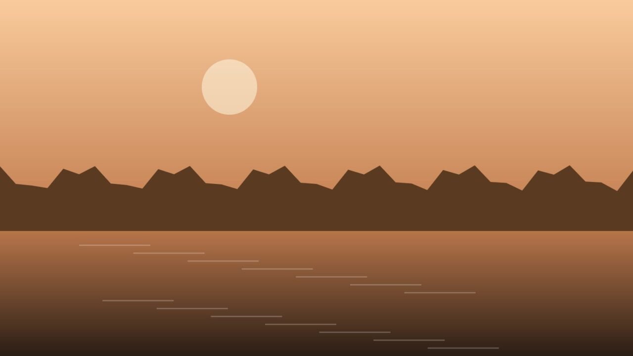 Ilustração de paisagem amazônica (exemplo)